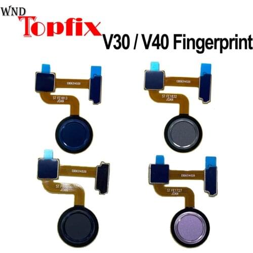 For LG V30 V40 Home Button FingerPrint Touch ID Sensor Flex Cable Ribbon Replacement Parts For LG V30 Fingerprint Flex Cable
