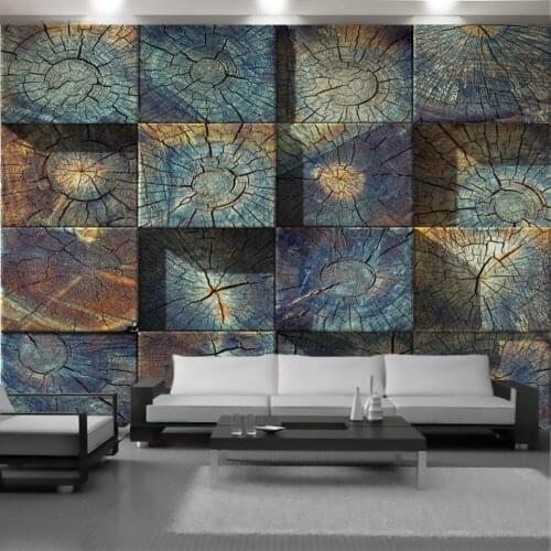 European Retro Wood Grain Wallpaper Living Room Bedroom Interior Decoration Home Decor Painting Mural 3d Wallpapers Wall Papers