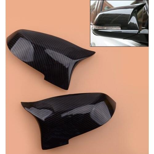 51167308683 51167308684 2pcs Door Side Rearview Wind Mirror Cover Cap Fit For BMW 5 6 7 Series F10 F11 F18 F07 F06 F12 F13 F01
