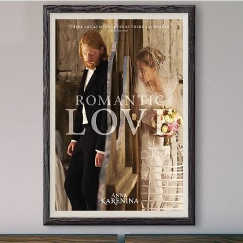 M017 Anna Karenina Romantic Love (2012) Classic Fashion Movie Custom Silk Poster Home Deco Wall Art Christmas Gift