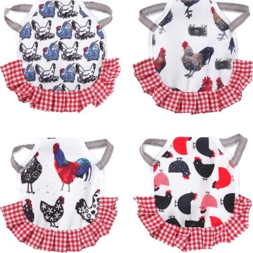 Pack Of 4 Chicken Jacket Strap Hen Apron Chicken Protector Apron For Wing Protection Easy For Your Hens To Put On Leave Enough