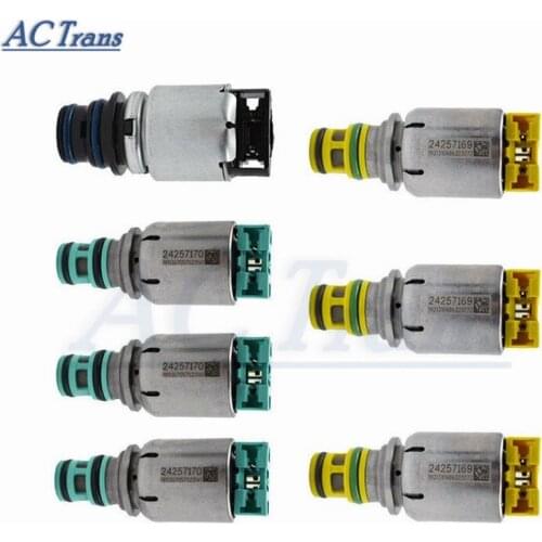 OEM 6T40E 6T45E GEN 2 Solenoid Kit New Model Fits For Buick LaCrosse Auto Accessories 7PCS/SET