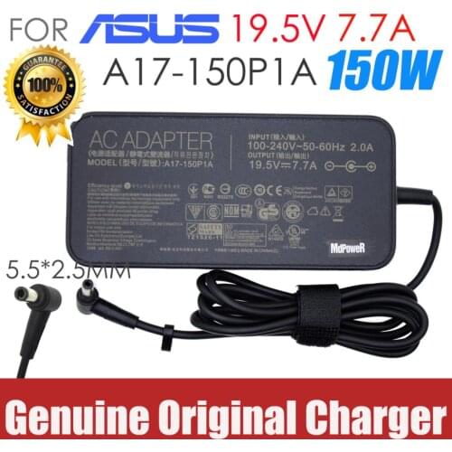 Genuine ADP-120ZB BB ADP-150NB D charger 19.5V 7.7A 150W ac power adapter for ASUS A17-150P1A G73SW G71G G74 G72G G73S X73 GL503