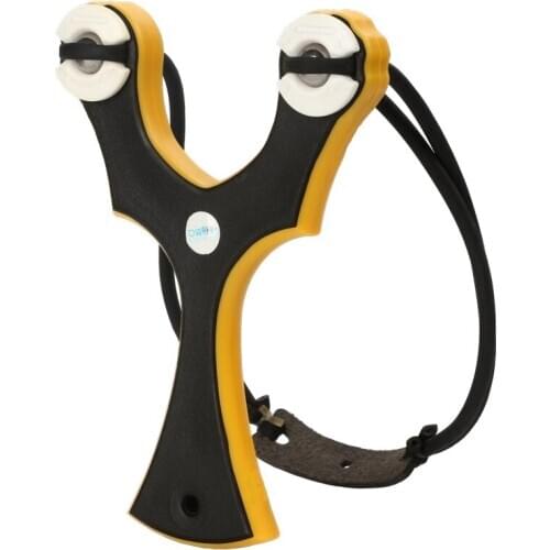 Outdoor Hunting New Card Ball Slingshot Flat Rubber Band slingshot