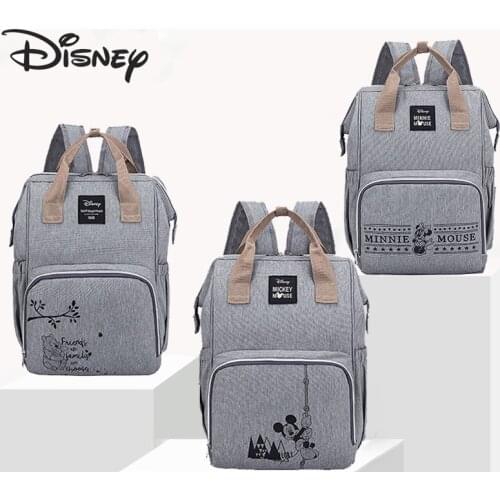 Disney Cartoon Diaper Bag Backpack For Mummy Maternity Bag For Stroller Bag Large Capacity Baby Nappy Bag Fashion Organizer New