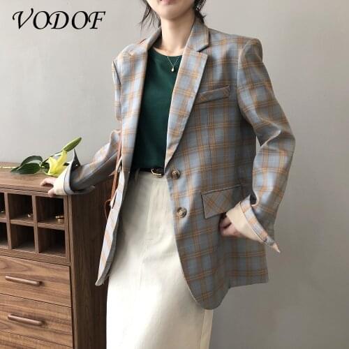 VODOF Women's Blazers With Short Sleeves
