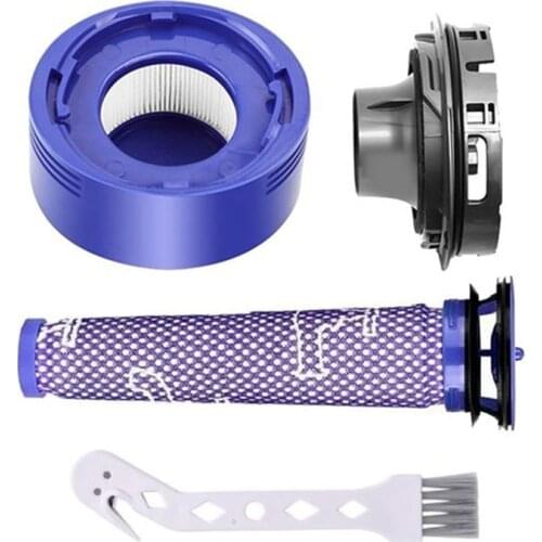 AD-Motor Rear Cover&Rear Filter&Pre-Filters Kit for Dyson V7/V8 Vacuum Cleaner,Replacemnet Accessories for Dyson