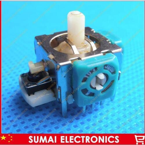 10pcs Analog Module 3 Pin Thumb Stick 3D Analog Thumb stick Sensor Repair Part For PS2 XBOX360 Controller