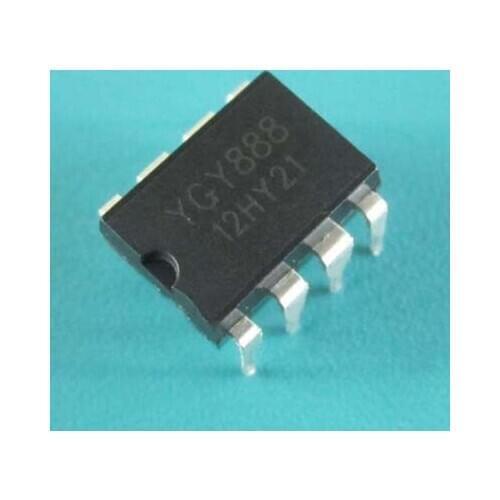 10pcs/lot YGY888 YGY 888 DIP-8 In Stock