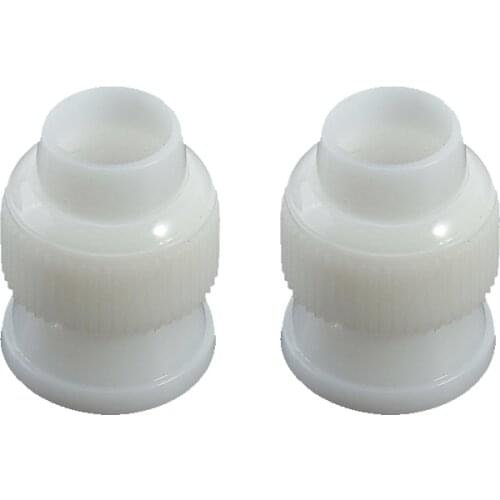 2 Pcs Cake Cookies Couplers Sugarcraft Cake Decorating Tools Nozzles Icing Coupler Bakeware KH005