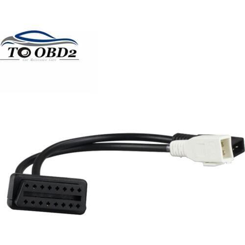 For AUDI 2X2Pin to OBD2 16Pin Female Connector for VAG-COM Adapter 2P+2P Car Diagnostic Adapter Fits for Audi/VW 2PX2P Connector