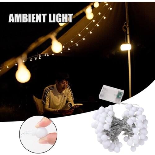 Battery Operated LED String Lights with Two-Speed Adjustment Waterproof Durable Weather Resistant for Outdoor Indoor ALS88