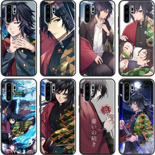 Demon Slayer Tomioka Giyuu Case For Huawei P Smart 2019 Z Nova 5T P40 P20 P30 Pro Mate 20 Lite Honor 10i 8X 9X Cover