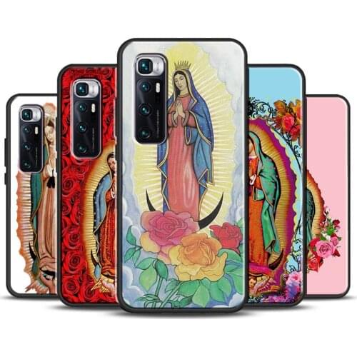 Virgen de Guadalupe Case For Xiaomi Mi Note 10 Lite Mi 9T 10T Pro Mi 11 Ultra Cover For POCO X3 Pro F3 M3 Pro