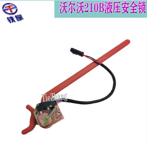 For EC 55/140/210/240/360B hydraulic safety lock pilot lock assembly lock lever excavator accessories