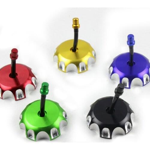 CNC Alu Gas Fuel Tank Cap Breather Vent For Kawasaki HONDA Dirt Pit Bike KLX450 CRF250R KX250 TRX450R