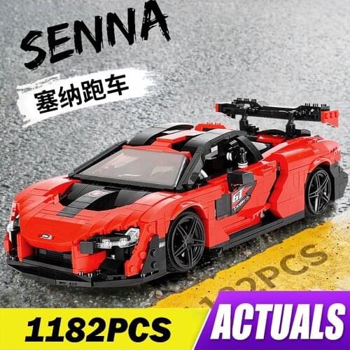 Mould King Famous Sport Car Building Blocks Bricks Moc Race Super Racing Supercar Speed Racer Vehicle Kids Toys For Boys Child
