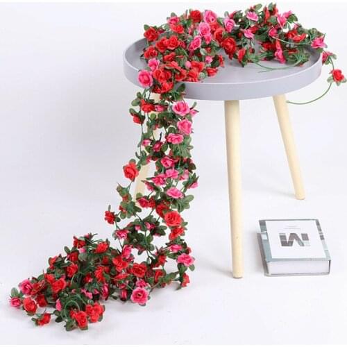 Artificial Rose Rattan Wedding Vine Wedding Simulation Grape Rattan Rose Vine Peony Rattan Green Plant Rattan