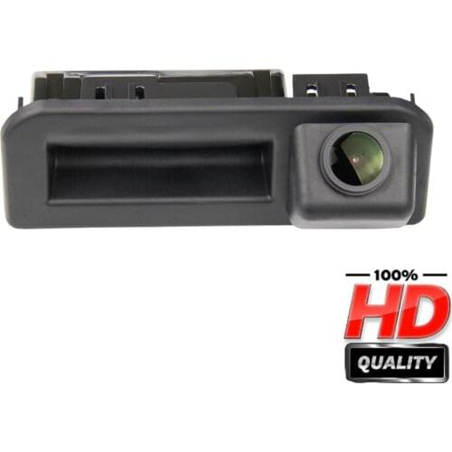 For VW BORA JETTA Sagitar TAYRON Tharu 2015-2019, Backup Reverse Camera Rear View Handle Camera Night Vision Camera HD Camera