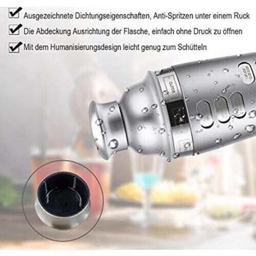 700Ml Cocktail Shaker Measuring Stainless Steel Bar Drink Mixer Bartender Strainer Drink Mixer Set