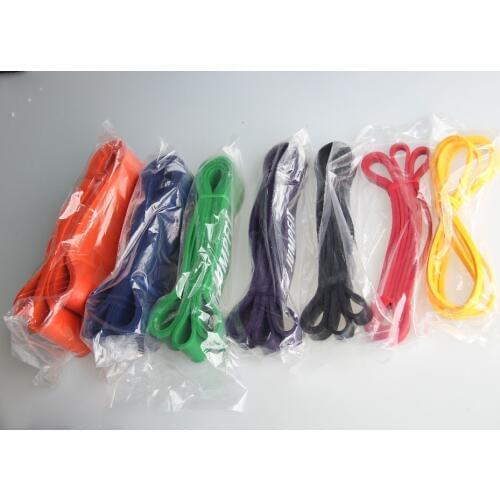New 208cm/Set Natural Latex Pull Up Physio Resistance Bands Fitness CrossFit Loop Bodybulding Yoga Exercise Fitness Equipment