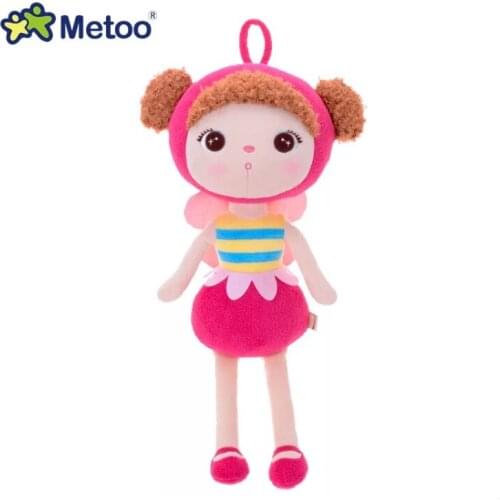 2019 New Genuine 45CM Cartoon Unicorn Stuffed Animals Metoo Angela Plush Toys Cat Dolls for Birthday Christmas Children Gifts