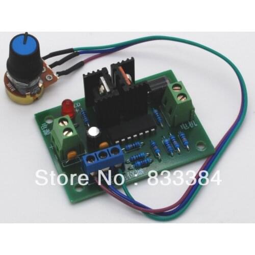 Wholesale!!!Free shipping 12V-24V 3A DC Motor Speed Control PWM HHO RC Controller