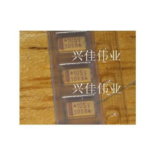 Original 20pcs/ 35V1UF 105V 1UF 35V A3216 A 1206 Tantalum Capacitor