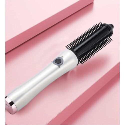Rechargable USB Charging Anti-scalding Dryer brush Hair straightener Portable Curling comb Hair Dryer Brush Hair styler