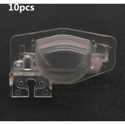 YIFOUM 10pcs Car Rear View Camera Bracket License Plate Lights for Honda Odyssey Accord Crosstour CR-V CRV Fit jazz HRV CRZ CRX