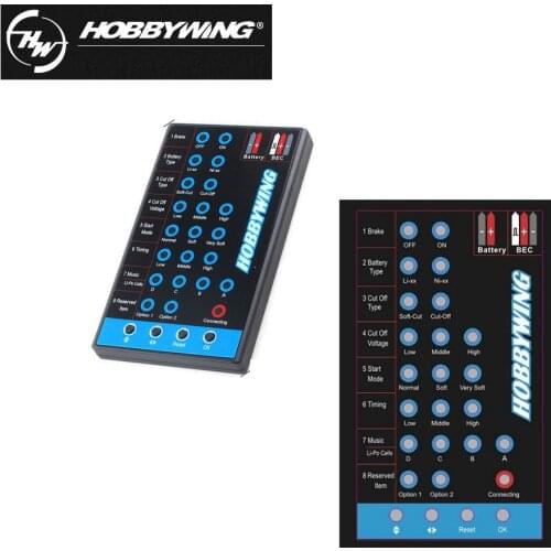 1pc Hobbywing LED Program Card Programming For FlyFun SkyWalker series Brushless ESC