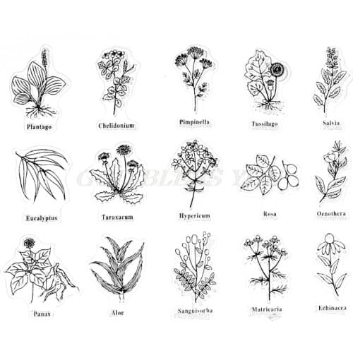 Transparent Stencils Silicone Stencils for Painting Office Supply Stencils for Diy Scrapbooking School Stationery Drop Shipping