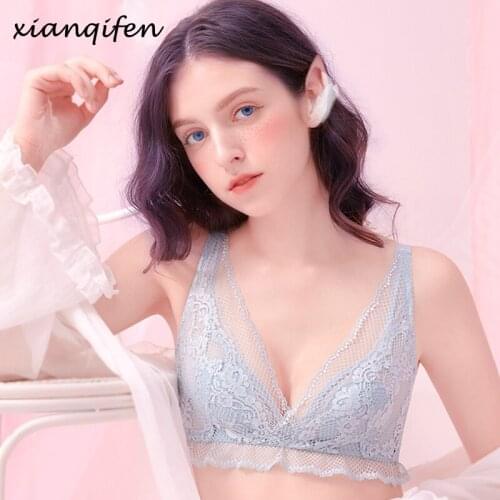 Plus Size bra sexy bralette crop top Underwear push up strapless bra bh lace Female bra Lingerie Brassiere sujetador biustonosz