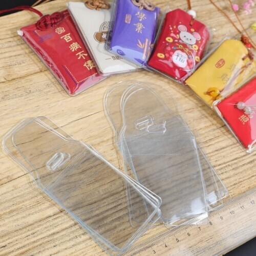 10pcs/set waterproof cases soft plastic PVC Protector packaging bags For sachets Omanori Protector
