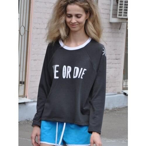 Свитшоты женские W-HITE by WTfC China At AliExpress