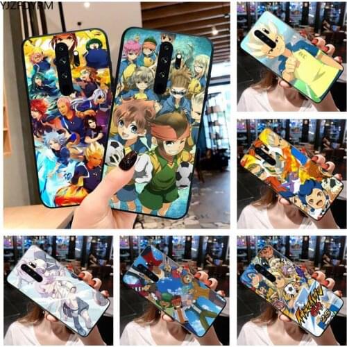 YJZFDYRM Anime Inazuma Eleven Go Soft Phone Case Capa for Redmi Note 9 8 8T 8A 7 6 6A Go Pro Max Redmi 9 K20 4X