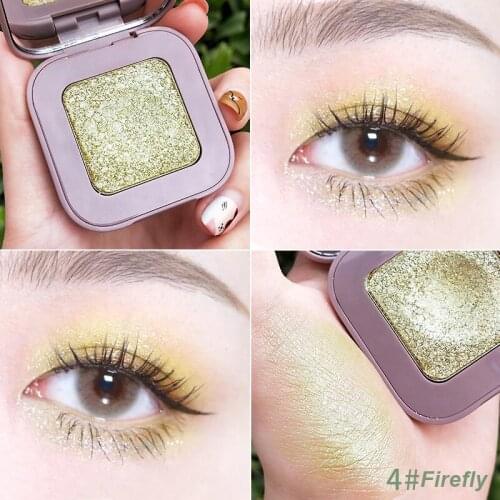 10 Colors Makeup Eyeshadow Pallete Matte High Pigment Single Eye Shadow Palette Make up Long-lasting Cosmetic Pink TSLM1