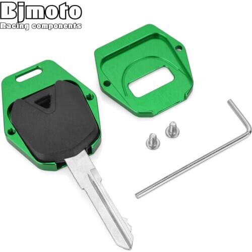 CNC Motorbike Key Shell Case Cover For Kawasaki Ninja250 Ninja250R Ninja300 Ninja600 Ninja650 ZX 250R Ninja 250 250R 300 600 650