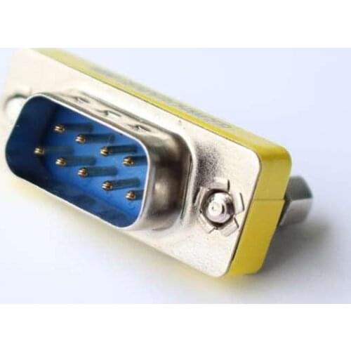 DB9 Male to Female CAN Bus Terminal Resistance Compatible with RS485 Built-in 120 Ohm