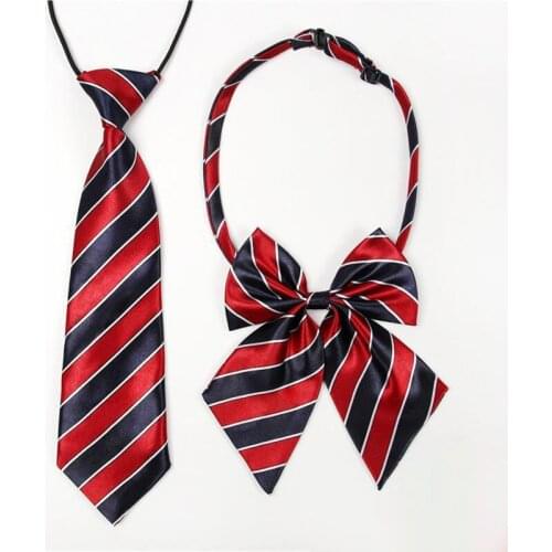 Classic Kid Suit Fashion Classic Adjustable Bowtie Children Elastic Tie Necktie Wedding Necktie Neck Tie