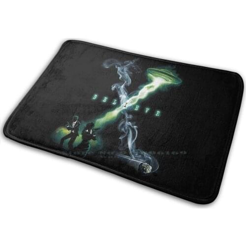 I Believe Mat Rug Carpet Anti-Slip Bedroom Entrance Door Mat X Files Thexfiles The _ X Files Tv Sci Fi Series Ufo Abduction