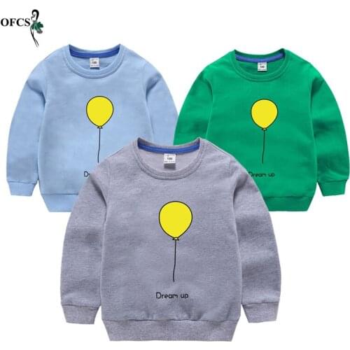 Best Children Hoodie Sweatshirt Male Sweatshirt Fall Kids Fashion Knitting Coat Tops Full Cotton T-shirt Boys Girls Clothes2-12T