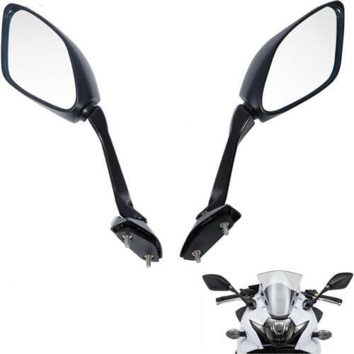 Motorcycle Black Rear View Mirrors Left Right Mirrors For SUZUKI GSX250R 2018 2019