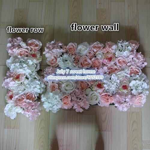 NEW 10pcs/lot Artificial silk rose Pink peony core flower wall wedding background lawn/pillar road lead market decoration