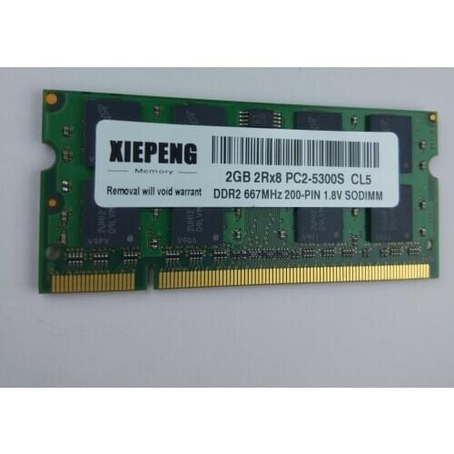 Laptop RAM for HP V3700 V3800 V3900 2210b 2510p TX1400 TX2000 tc4400 Notebook 4GB 2Rx8 PC2-5300S DDR2 2g 667MHz pc2 5300 Memory