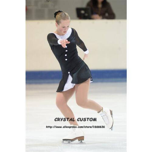 Girls Figure Skating Dresses Graceful New Brand Ice Skating Dress For Competition DR4086