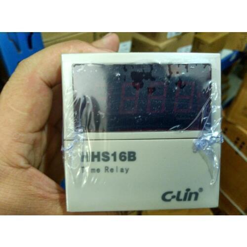 Brand new original authentic C-Lin HHS16B 0.01s-9990h time relay DC24V 220v 380v