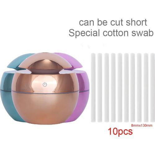 Replacement Cutton Swab For USB Air Ultrasonic Humidifier Aroma Diffuse Parts Can Be Cut 10 Pieces/ lot 130mm*8mm