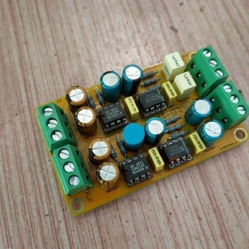 SSM2142 conversion board unbalanced RCA rotation balanced XLR output LG178