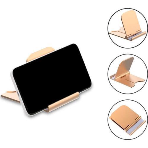 Universal Folding Cell Phone Table Stand Plastic Desk Stand Mobile Phone Holder Phone and Tablet Ring Holder for iPhone Samsung